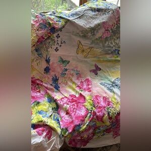 Pottery barn teen/kid twin duvet and sham